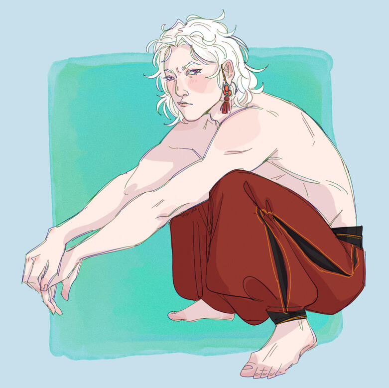 Coloured sketch